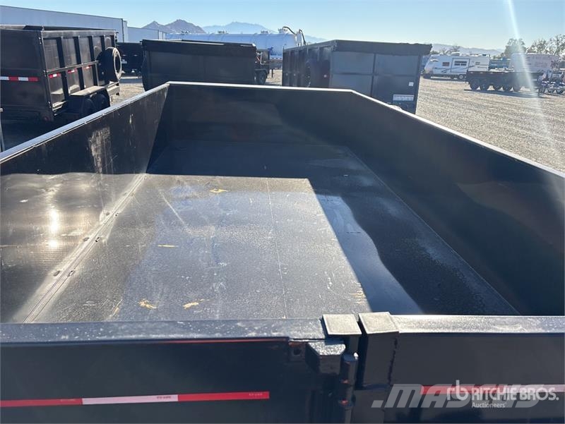 Denton DT-7142 14 ft T/A End Dump Trailer (Unused) Самоскиди