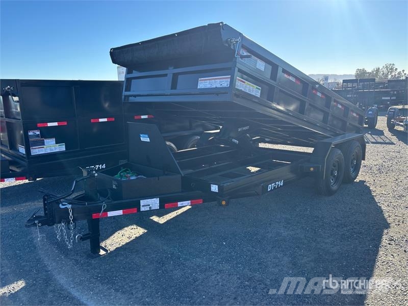  Denton DT-7142 14 ft T/A End Dump Trailer (Unused) Самоскиди
