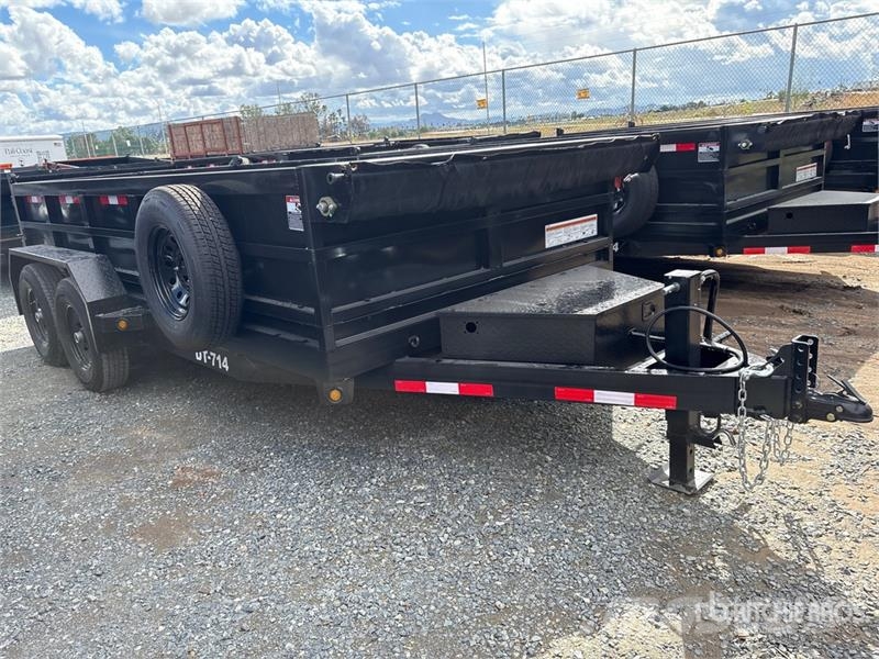 Denton DT-7142 14 ft T/A End Dump Trailer (Unused) 傾卸式拖車