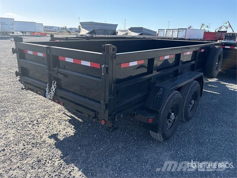 Denton DT-7142 14 ft T/A End Dump Trailer (Unused) Самоскиди