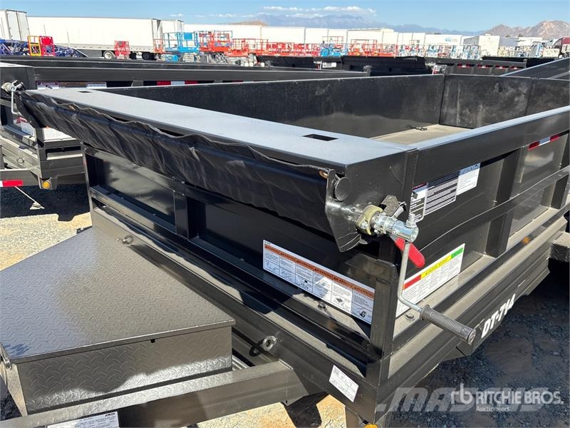 Denton DT-7142 14 ft T/A End Dump Trailer (Unused) Самоскиди