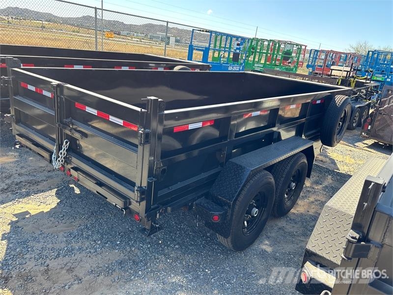 Denton DT-7142 14 ft T/A End Dump Trailer (Unused) Самоскиди