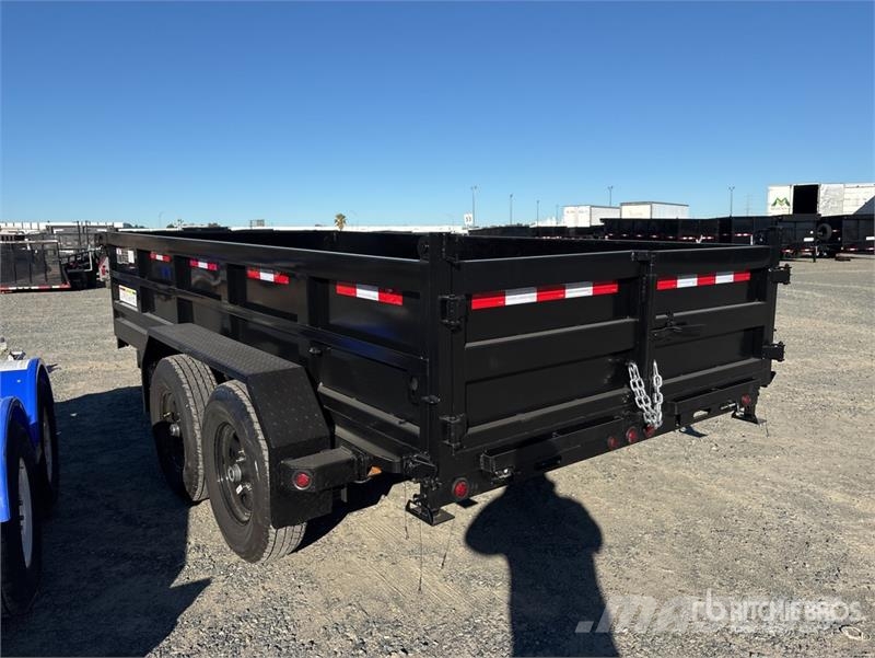  Denton DT-7142 14 ft T/A End Dump Trailer (Unused) Самоскиди