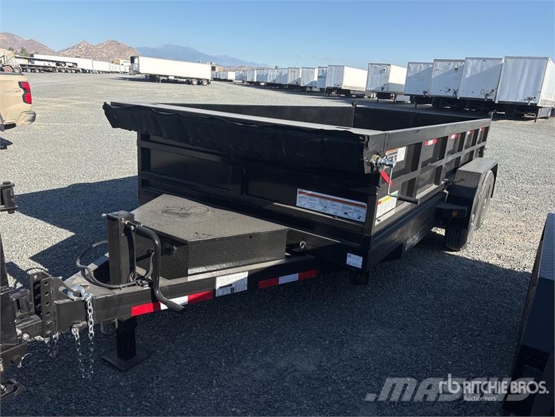 Denton DT-7142 14 ft T/A End Dump Trailer (Unused) Самоскиди