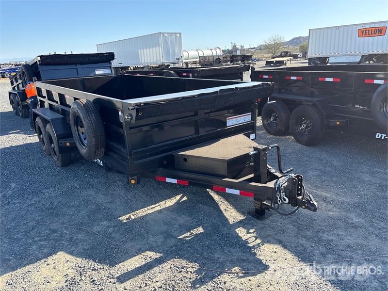  Denton DT-7142 14 ft T/A End Dump Trailer (Unused) 自卸拖车
