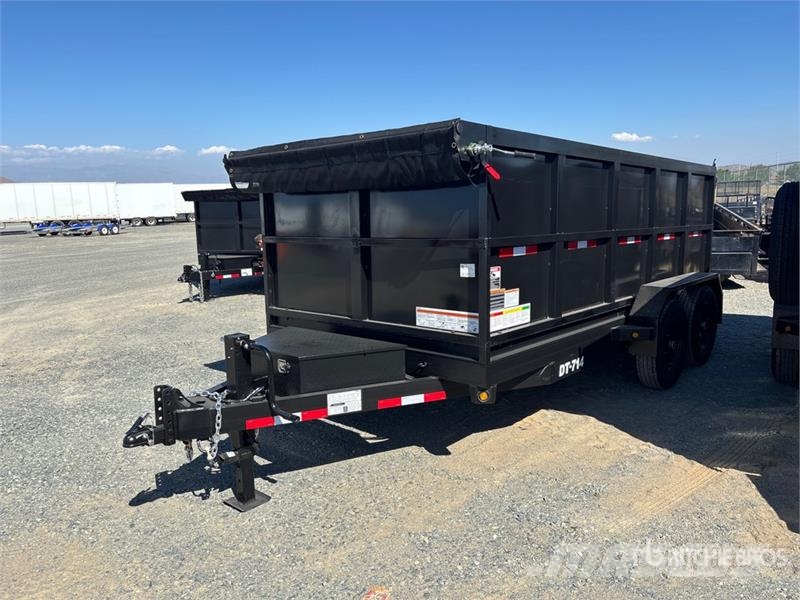  Denton DT07144 13 ft 11 in T/A Dump Utility Traile Самоскиди