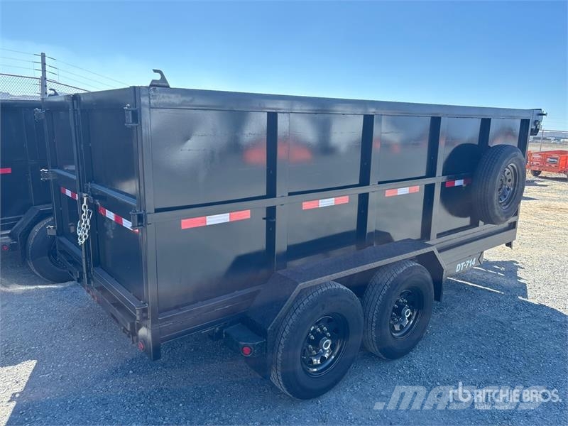  Denton DT07144 13 ft 11 in T/A Dump Utility Traile Самоскиди
