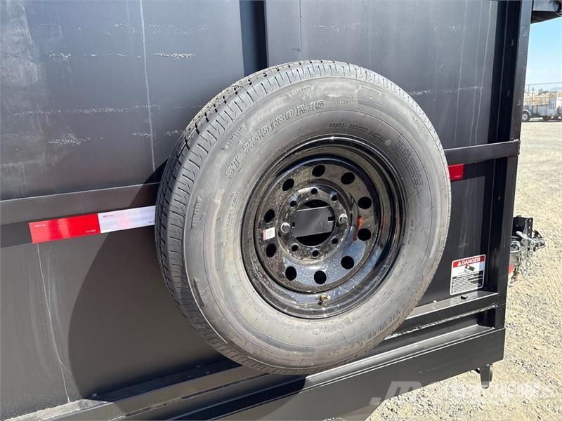 Denton DT07144 14 ft T/A Dump Utility Trailer Самоскиди
