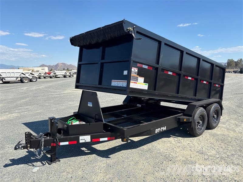  Denton DT07144 14 ft T/A Dump Utility Trailer Kiper prikolice