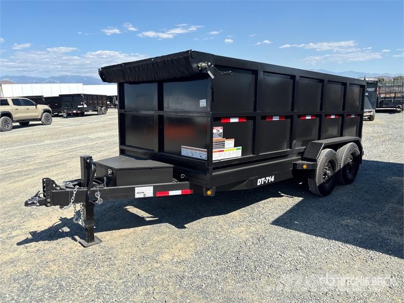  Denton DT07144 14 ft T/A Dump Utility Trailer Kiper prikolice