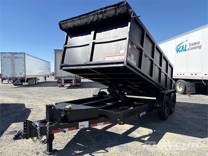 Denton DT07144 14 ft T/A Dump Utility Trailer Самоскиди