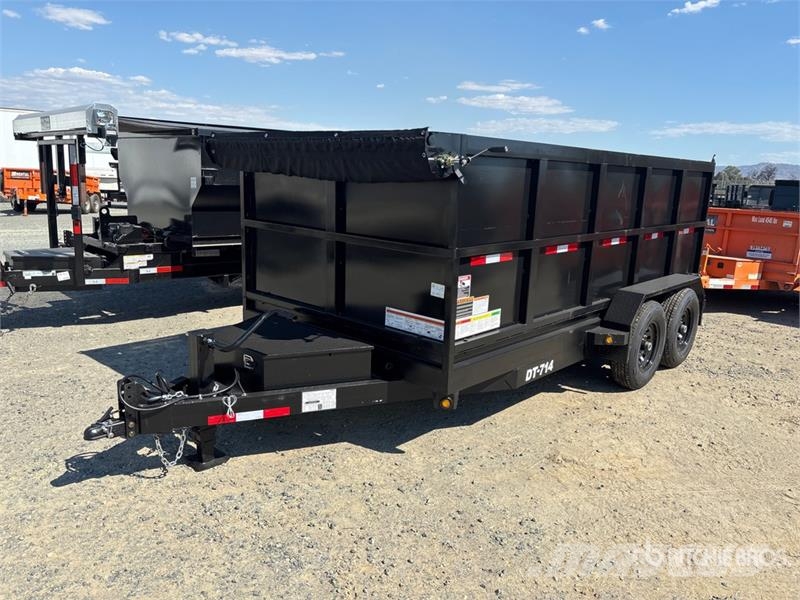  Denton DT07144 14 ft T/A Dump Utility Trailer Kiper prikolice