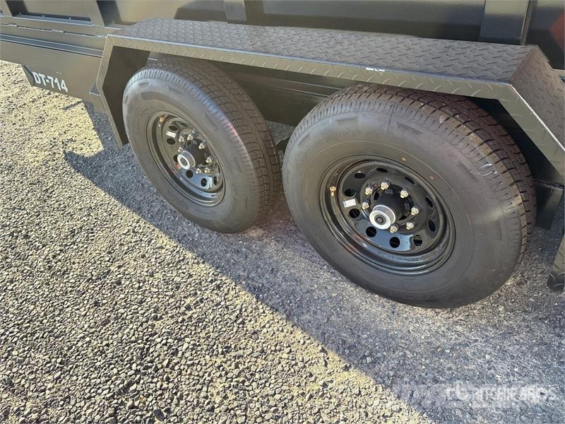  Denton DT07144 14 ft T/A Dump Utility Trailer 自卸拖车