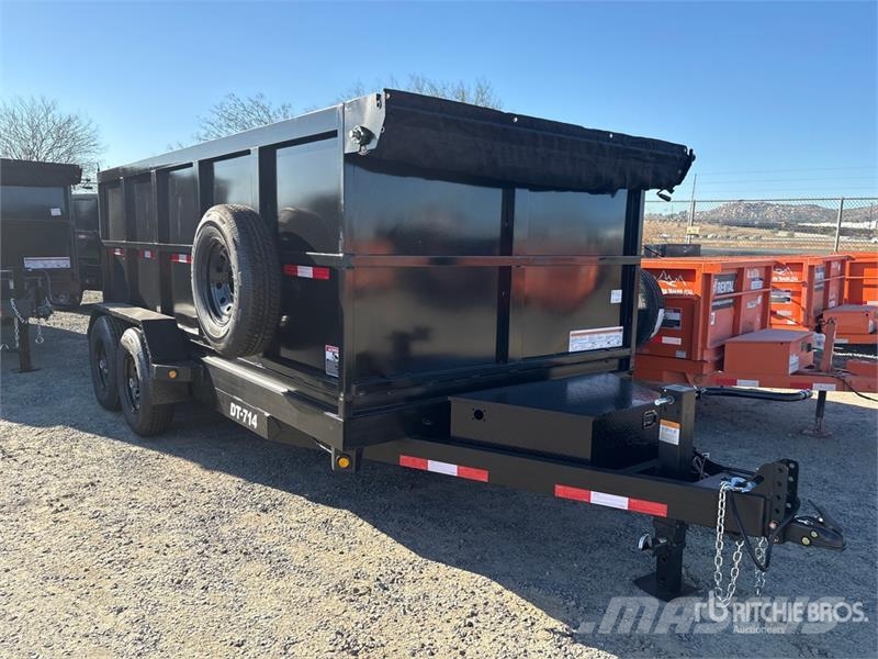 Denton DT07144 14 ft T/A Dump Utility Trailer Kiper prikolice