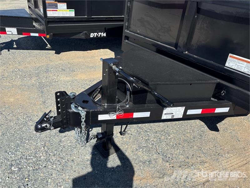 Denton DT07144 14 ft T/A Dump Utility Trailer Самоскиди