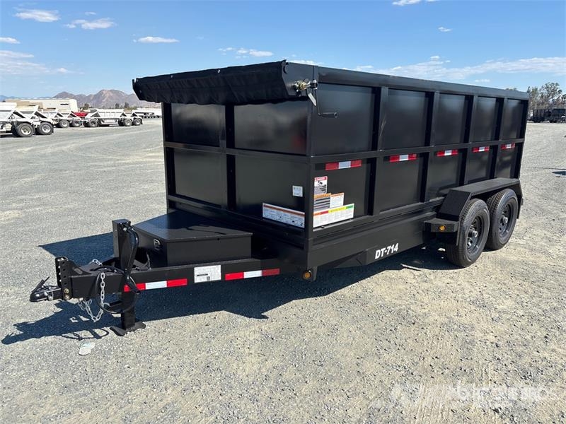  Denton DT07144 14 ft T/A Dump Utility Trailer Kiper prikolice