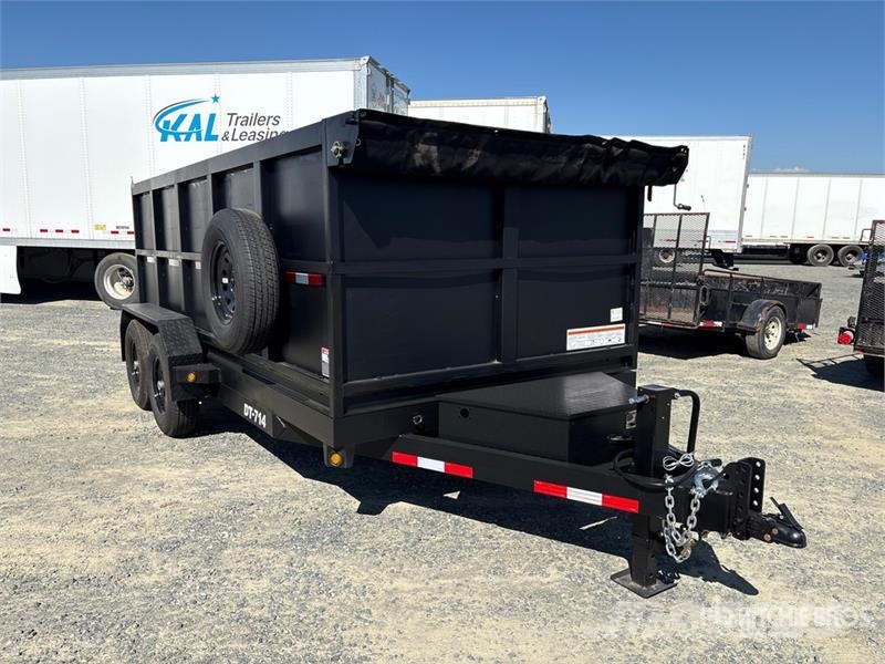 Denton DT07144 14 ft T/A Dump Utility Trailer Самоскиди