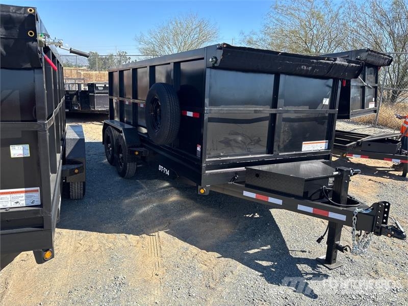Denton DT07144 14 ft T/A Dump Utility Trailer Самоскиди