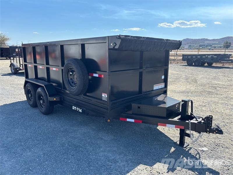  Denton DT07144 14 ft T/A Dump Utility Trailer Kiper prikolice