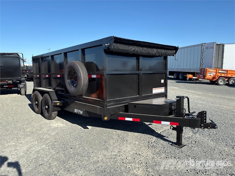  Denton DT07144 14 ft T/A Dump Utility Trailer 自卸拖车