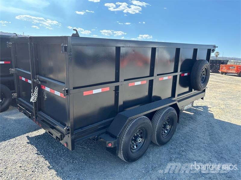  Denton DT07144 14 ft T/A Dump Utility Trailer Kiper prikolice