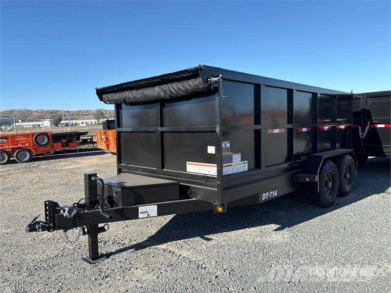  Denton DT07144 14 ft T/A Dump Utility Trailer 自卸拖车