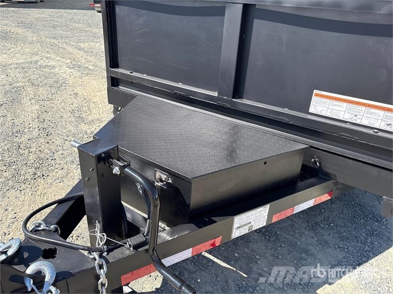 Denton DT07144 14 ft T/A Dump Utility Trailer Самоскиди