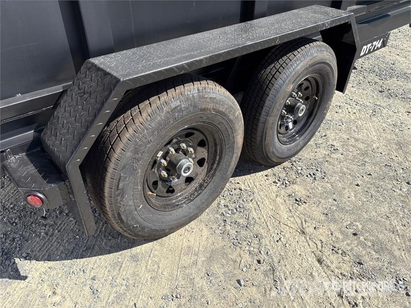 Denton DT07144 14 ft T/A Dump Utility Trailer Самоскиди