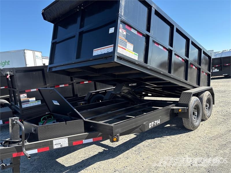  Denton DT07144 14 ft T/A Dump Utility Trailer Самосвали