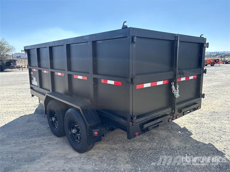Denton DT07144 14 ft T/A Dump Utility Trailer Самоскиди