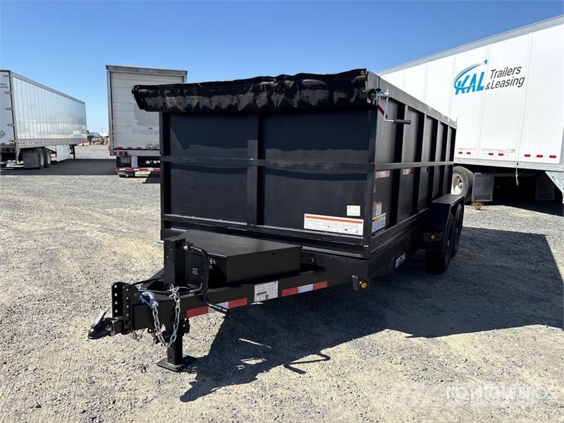 Denton DT07144 14 ft T/A Dump Utility Trailer Самоскиди