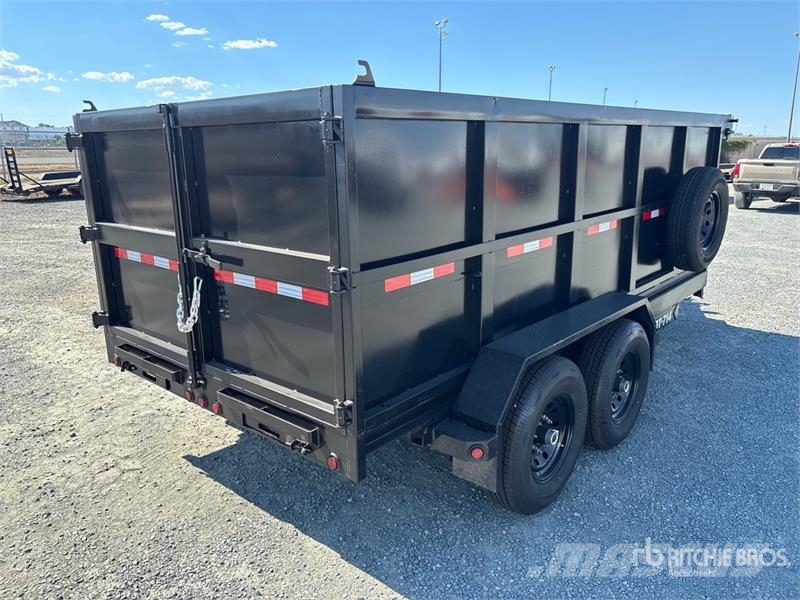  Denton DT07144 14 ft T/A Dump Utility Trailer Kiper prikolice