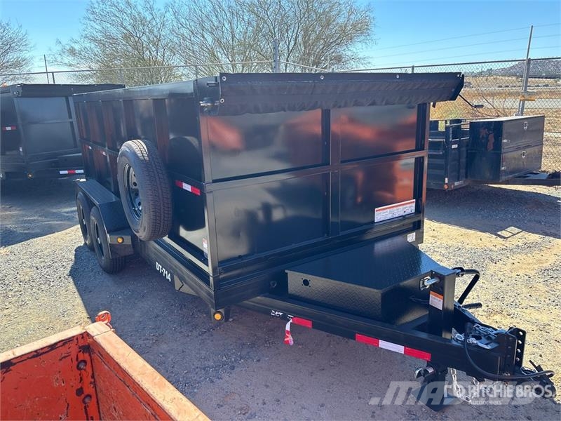 Denton DT07144 14 ft T/A Dump Utility Trailer Kiper prikolice