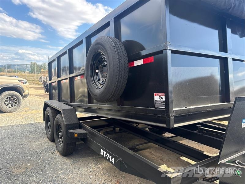 Denton DT07144 14 ft T/A Dump Utility Trailer 傾卸式拖車