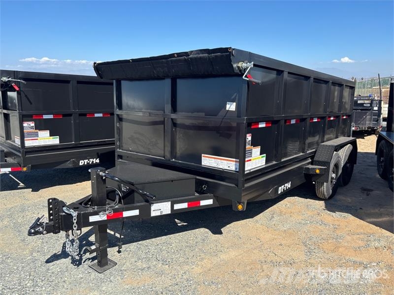 Denton DT07144 14 ft T/A Dump Utility Trailer Самоскиди