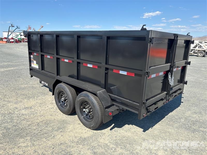  Denton DT07144 14 ft T/A Dump Utility Trailer Kiper prikolice