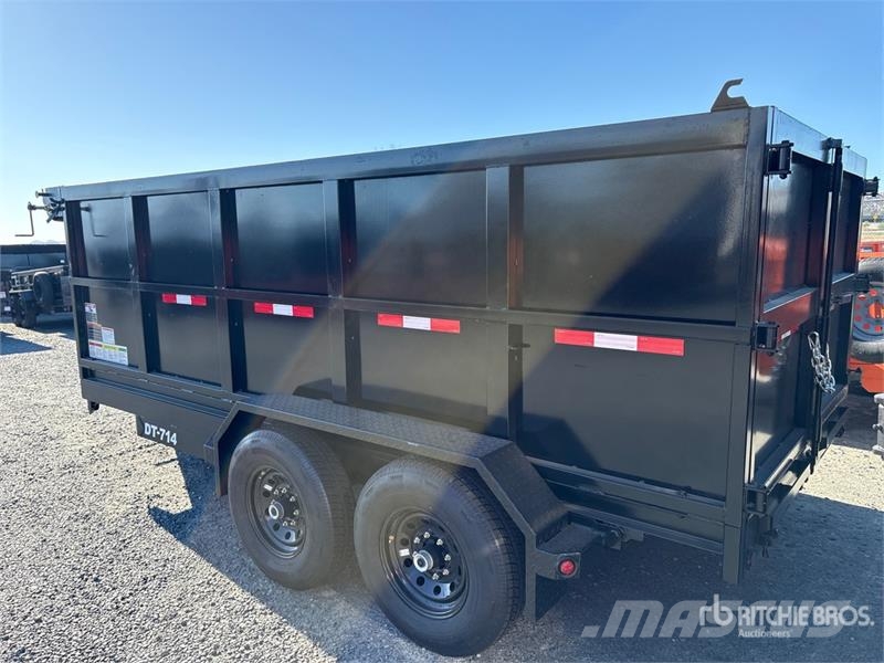  Denton DT07144 14 ft T/A Dump Utility Trailer 自卸拖车