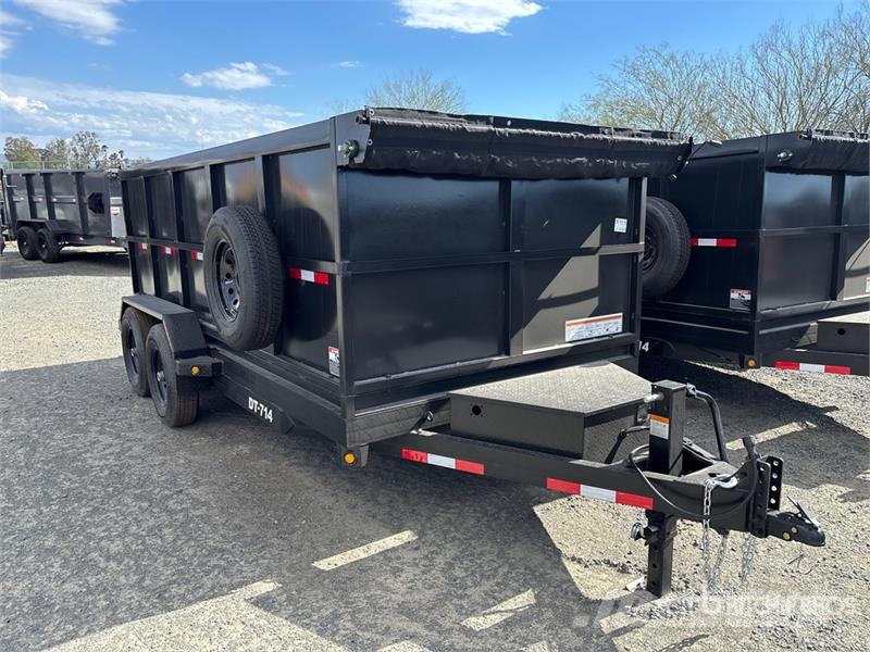Denton DT07144 14 ft T/A Dump Utility Trailer 傾卸式拖車