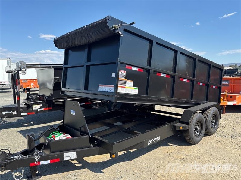  Denton DT07144 14 ft T/A Dump Utility Trailer Kiper prikolice