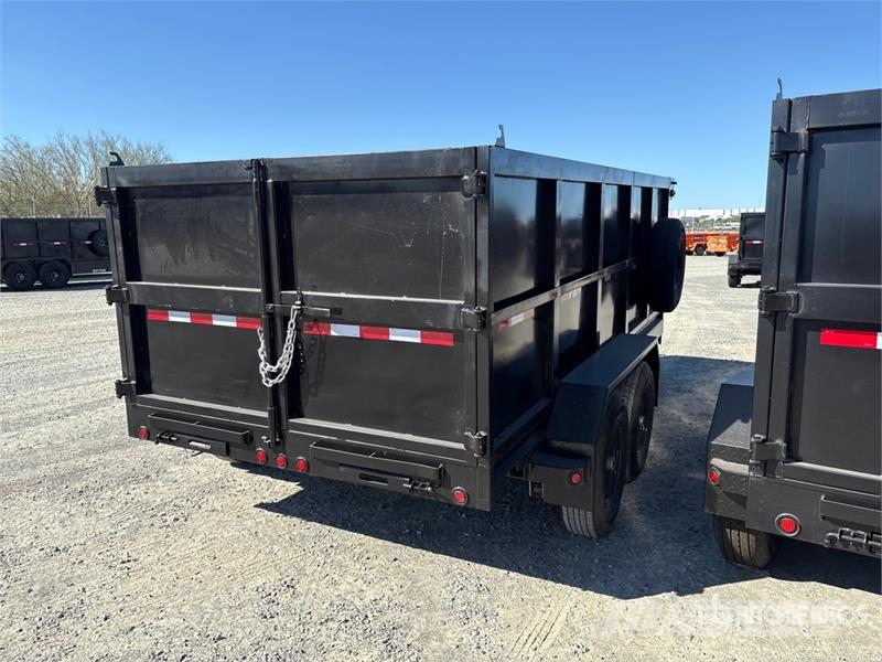  Denton DT07144 14 ft T/A Dump Utility Trailer Самосвали