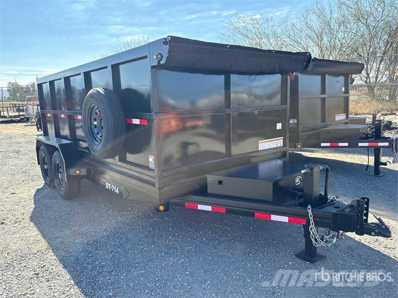 Denton DT07144 14 ft T/A Dump Utility Trailer Kiper prikolice
