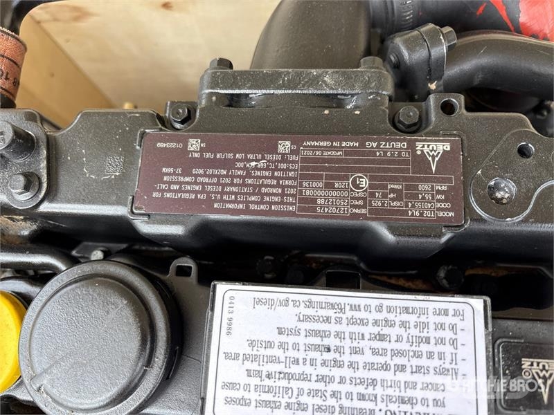 Deutz TD2.9L4 Engine Moteur
