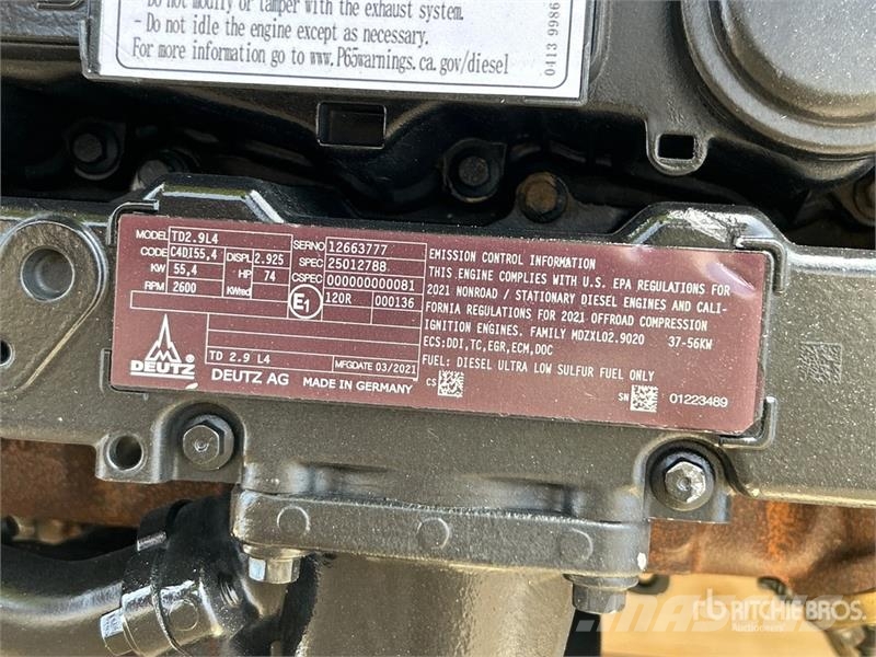 Deutz TD2.9L4 Engine 引擎/發動機