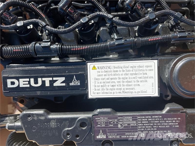 Deutz TD2.9L4 Engine Engines