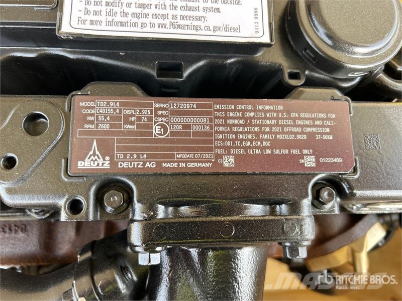 Deutz TD2.9L4 Engine 引擎/發動機