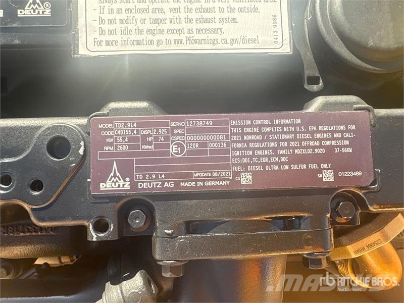 Deutz TD2.9L4 Engine محركات
