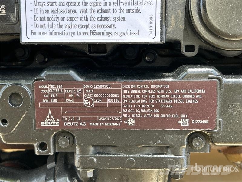 Deutz TD2.9L4 Engine 引擎/發動機