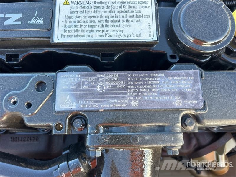Deutz TD2.9L4 NG Engine Обробне обладнання