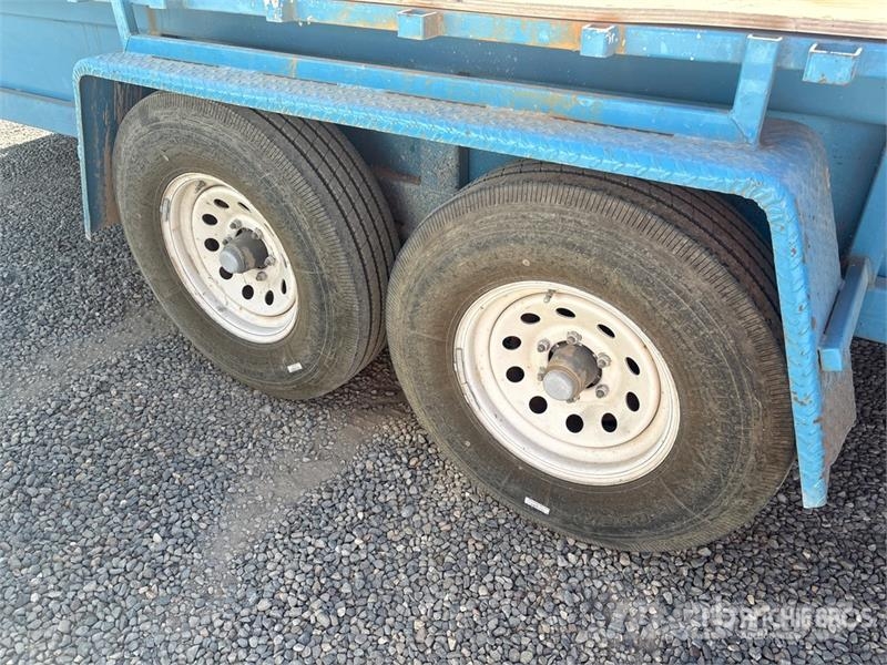 Diamond 22 ft T/A Flatbed Trailer Anhænger med lad/Flatbed