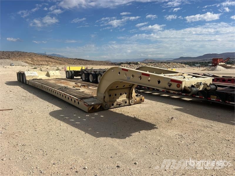 Diamond 45 ton Tri/A Removable Gooseneck Lowboy Trailer Niski utovarivači